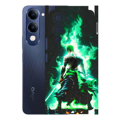 VIVO Z/V/X/T/U/S Series Phone Skins (All Models) - Zoro Sword - 3D Embossed Finish (L-241) Vivo T4 Lite
