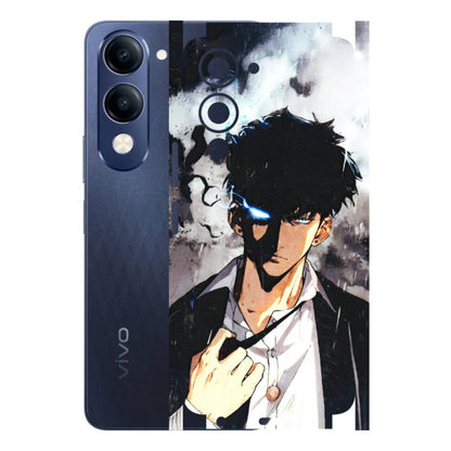 VIVO Z/V/X/T/U/S Series Phone Skins (All Models) - Sung Jinwoo Manhwa Anime - 3D Embossed Finish (L-328) Vivo T4 Lite