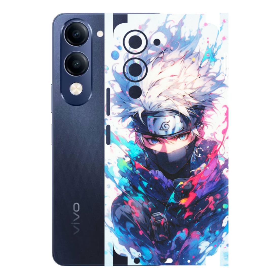 VIVO Z/V/X/T/U/S Series Phone Skins (All Models) - Naruto Face Mask - Matte Finish (M-03) Vivo T4 Lite