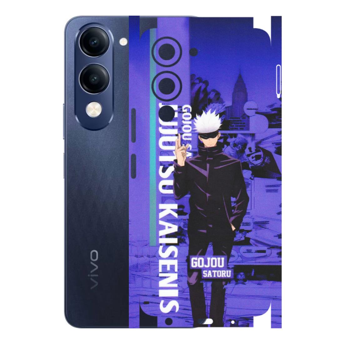 VIVO Z/V/X/T/U/S Series Phone Skins (All Models) - Jujutsu Kaisen Gojo - Matte Finish (M-05) Vivo T4 Lite