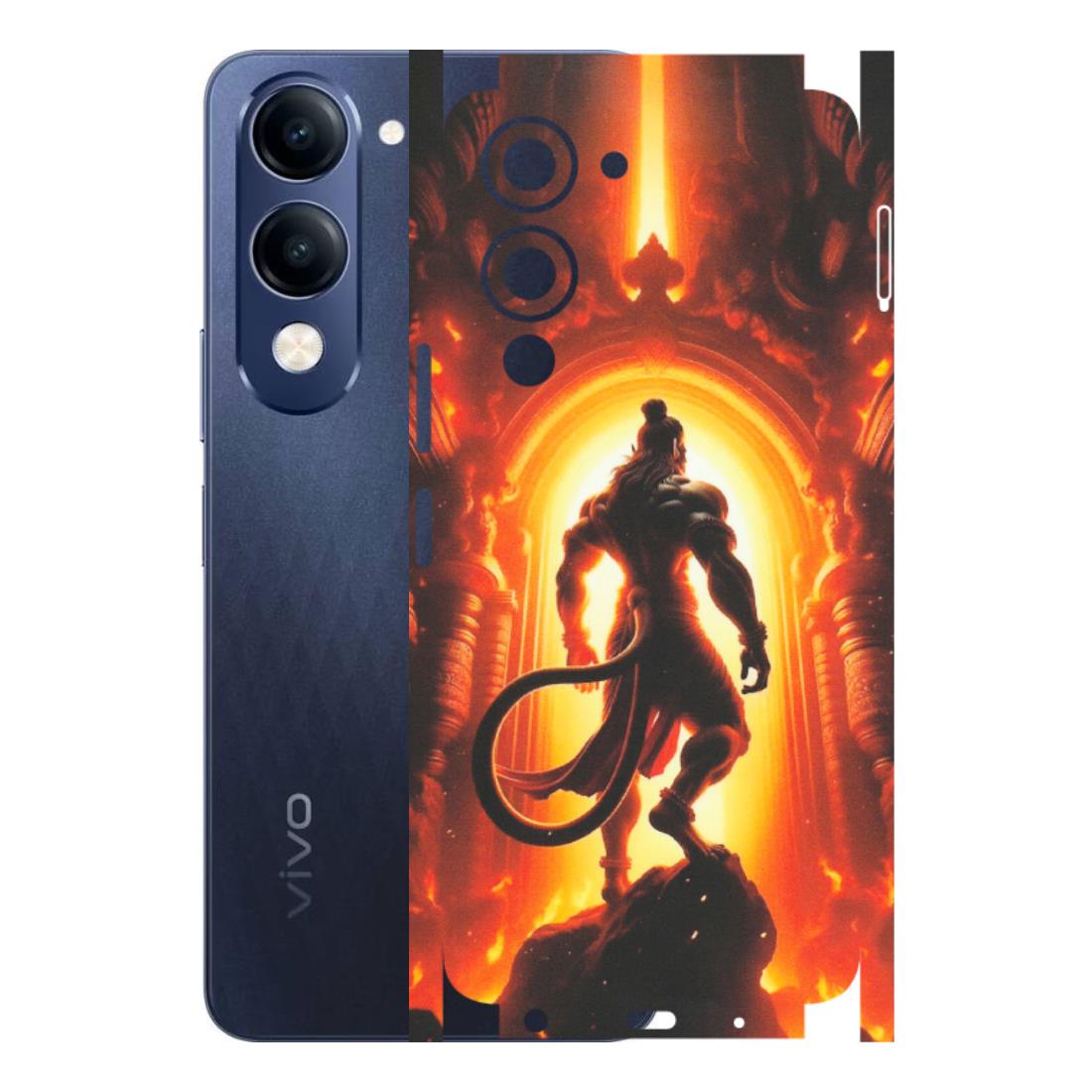 VIVO Z/V/X/T/U/S Series Phone Skins (All Models) - HanumanJi - Matte Finish (M-06) Vivo T4 Lite