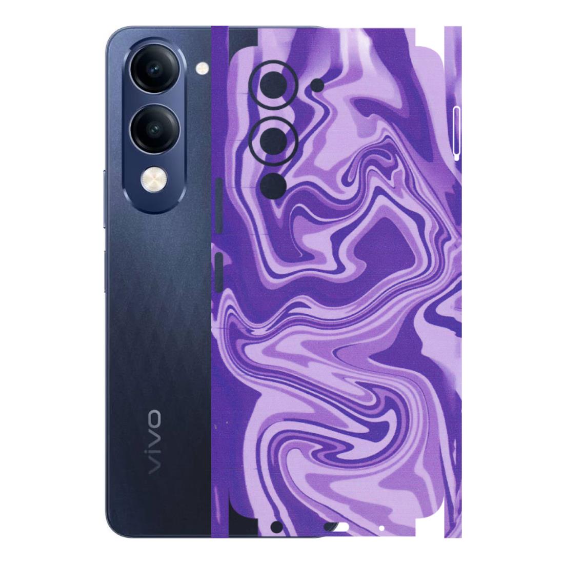 VIVO Z/V/X/T/U/S Series Phone Skins (All Models) - Hazy Purple Nights - Matte Finish (M-14) Vivo T4 Lite