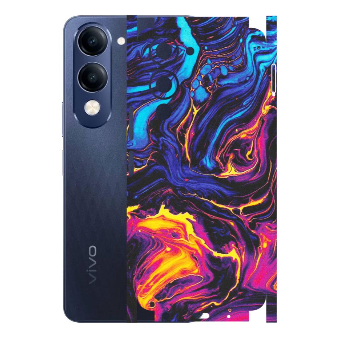 VIVO Z/V/X/T/U/S Series Phone Skins (All Models) - Abstract Paint Classy - Matte Finish (M-15) Vivo T4 Lite