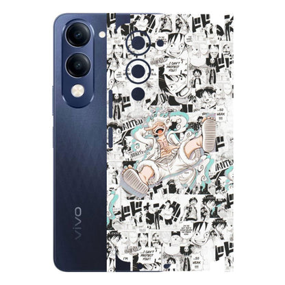 VIVO Z/V/X/T/U/S Series Phone Skins (All Models) - One Piece Comic - Matte Finish (M-168) Vivo T4 Lite