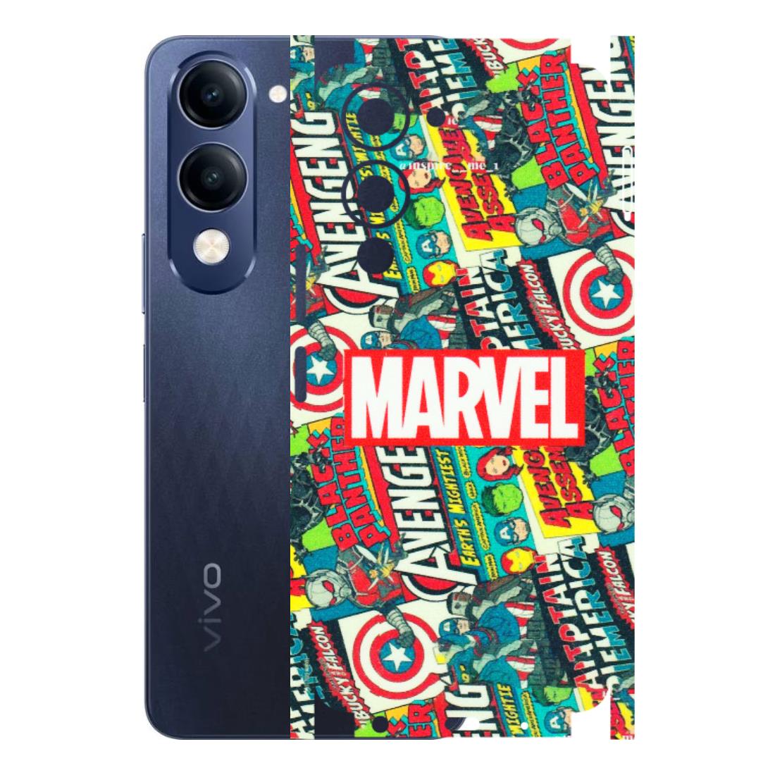 VIVO Z/V/X/T/U/S Series Phone Skins (All Models) - Marvel Comic Lover - Matte Finish (M-30) Vivo T4 Lite