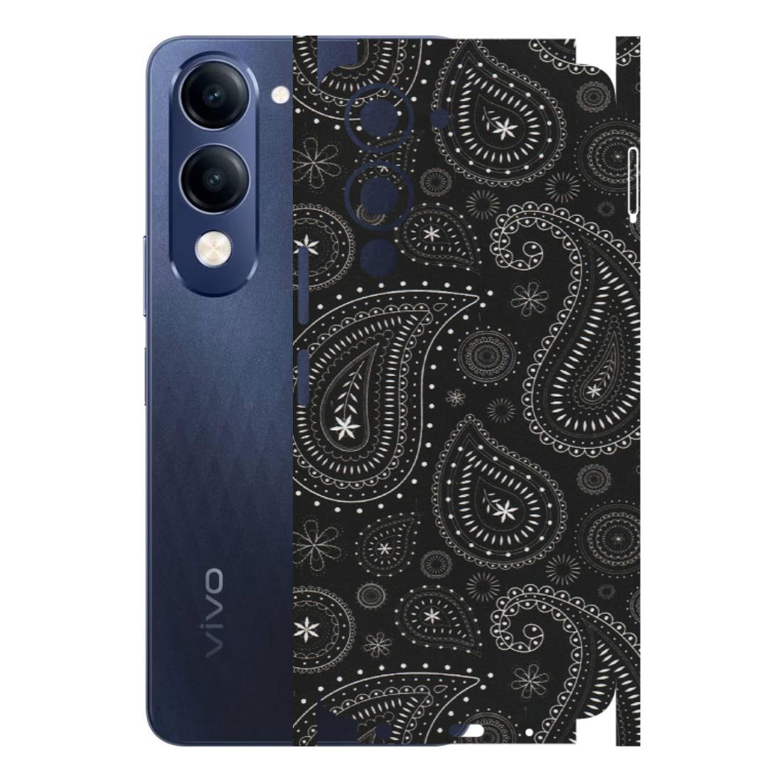 VIVO Z/V/X/T/U/S Series Phone Skins (All Models) - Black Sober Kerry - Matte Finish (M-37) Vivo T4 Lite