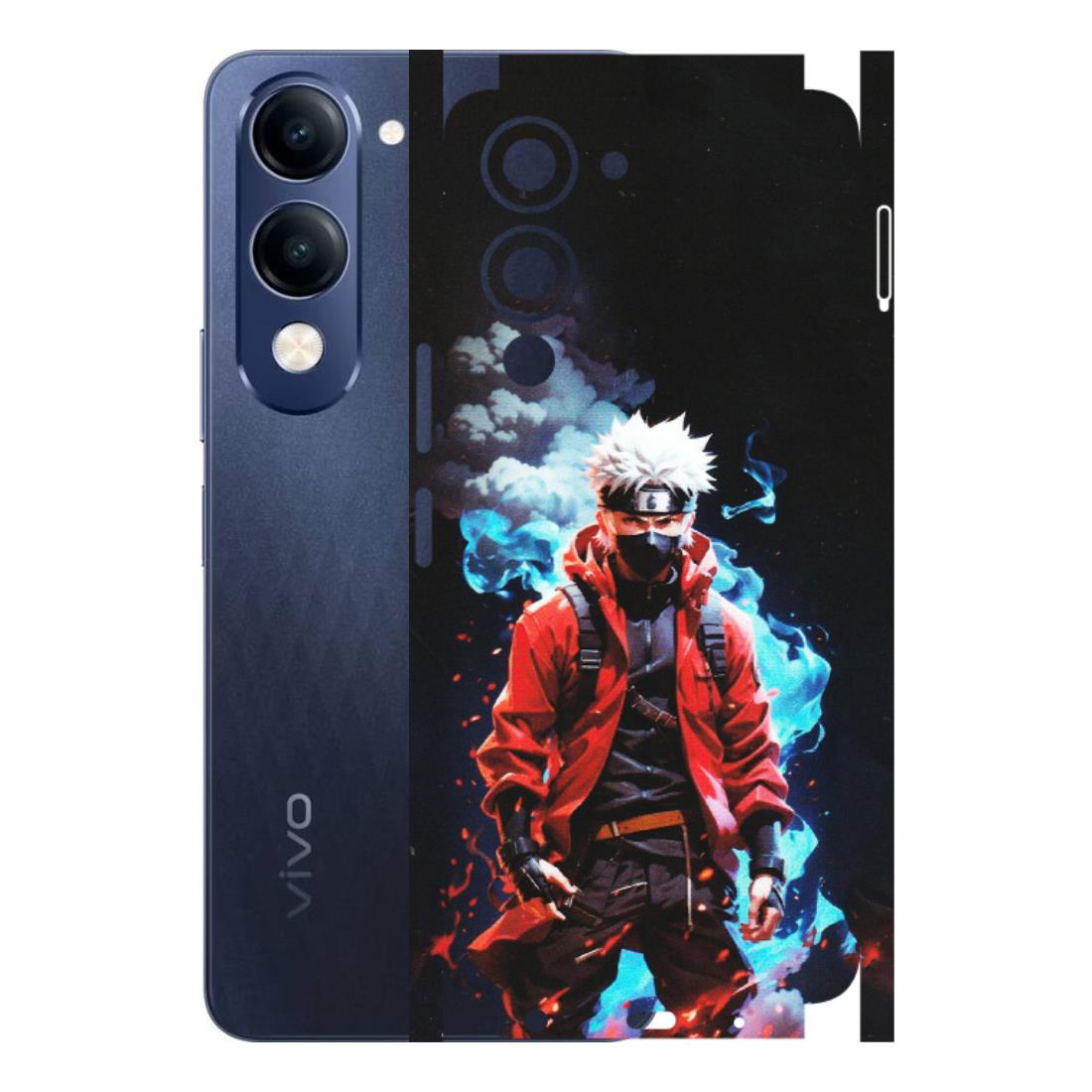 VIVO Z/V/X/T/U/S Series Phone Skins (All Models) - Kakashi Hatake Naruto - Matte Finish (M-60) Vivo T4 Lite