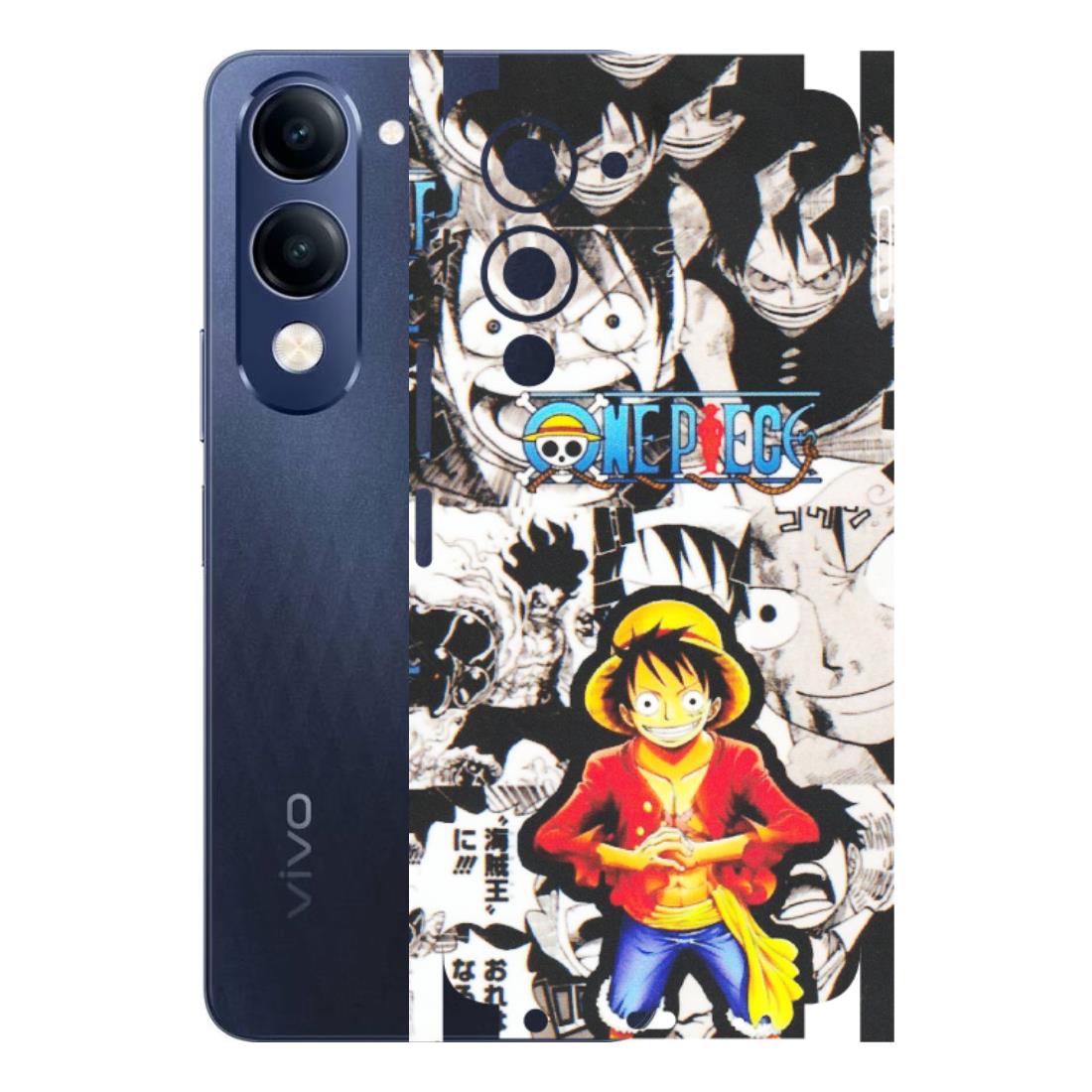 VIVO Z/V/X/T/U/S Series Phone Skins (All Models) - One Piece B&W - Matte Finish (M-63) Vivo T4 Lite