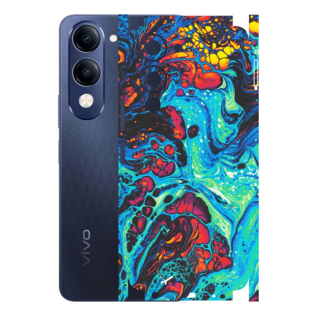 VIVO Z/V/X/T/U/S Series Phone Skins (All Models) - Majestic Galactic Marbel - Matte Finish (M-85) Vivo T4 Lite