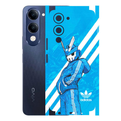 VIVO Z/V/X/T/U/S Series Phone Skins (All Models) - Battle of Adidas - Matte Finish (M-98) Vivo T4 Lite