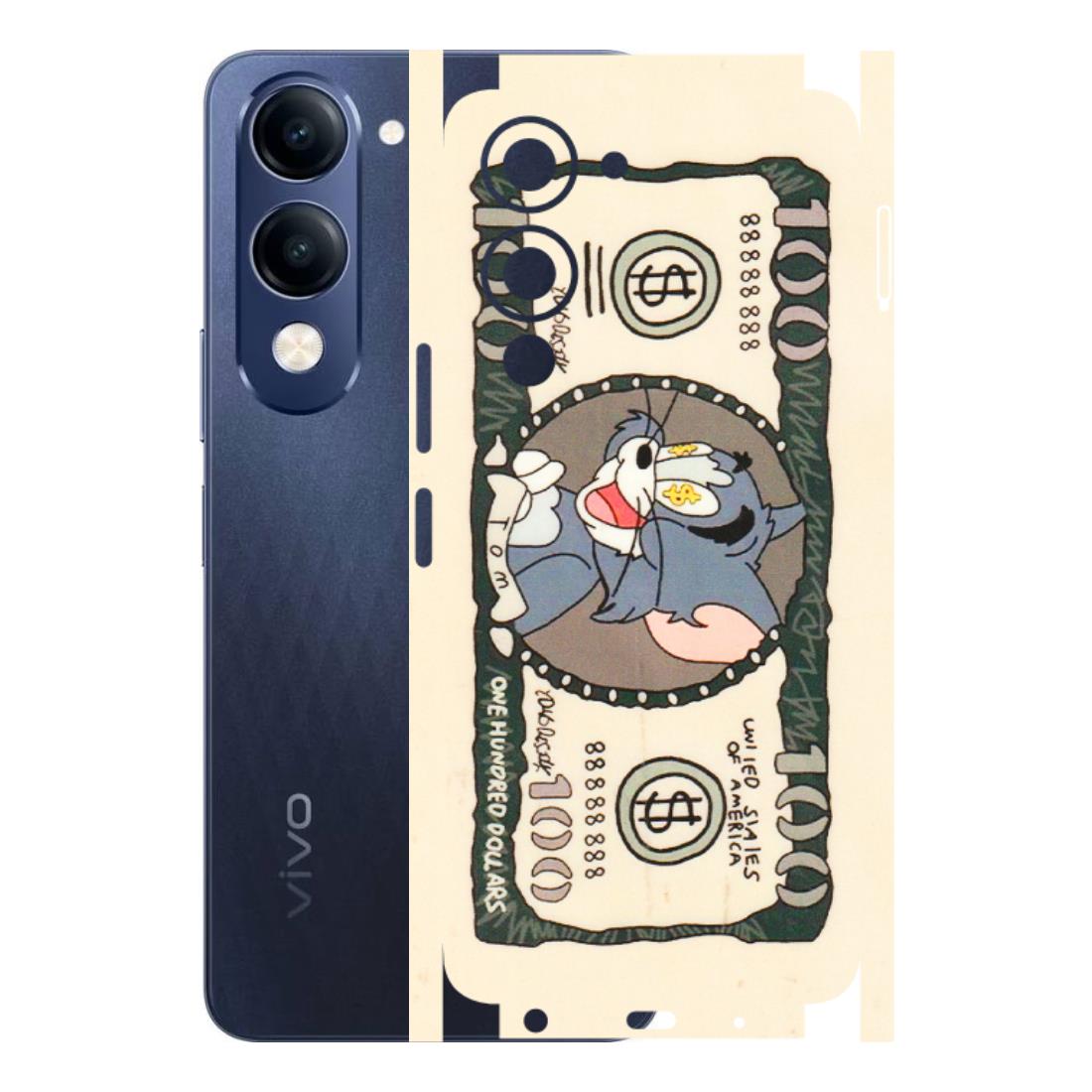 VIVO Z/V/X/T/U/S Series Phone Skins (All Models) - One Hundred Dollar Tom - Transparent Finish (T-16) Vivo T4 Lite