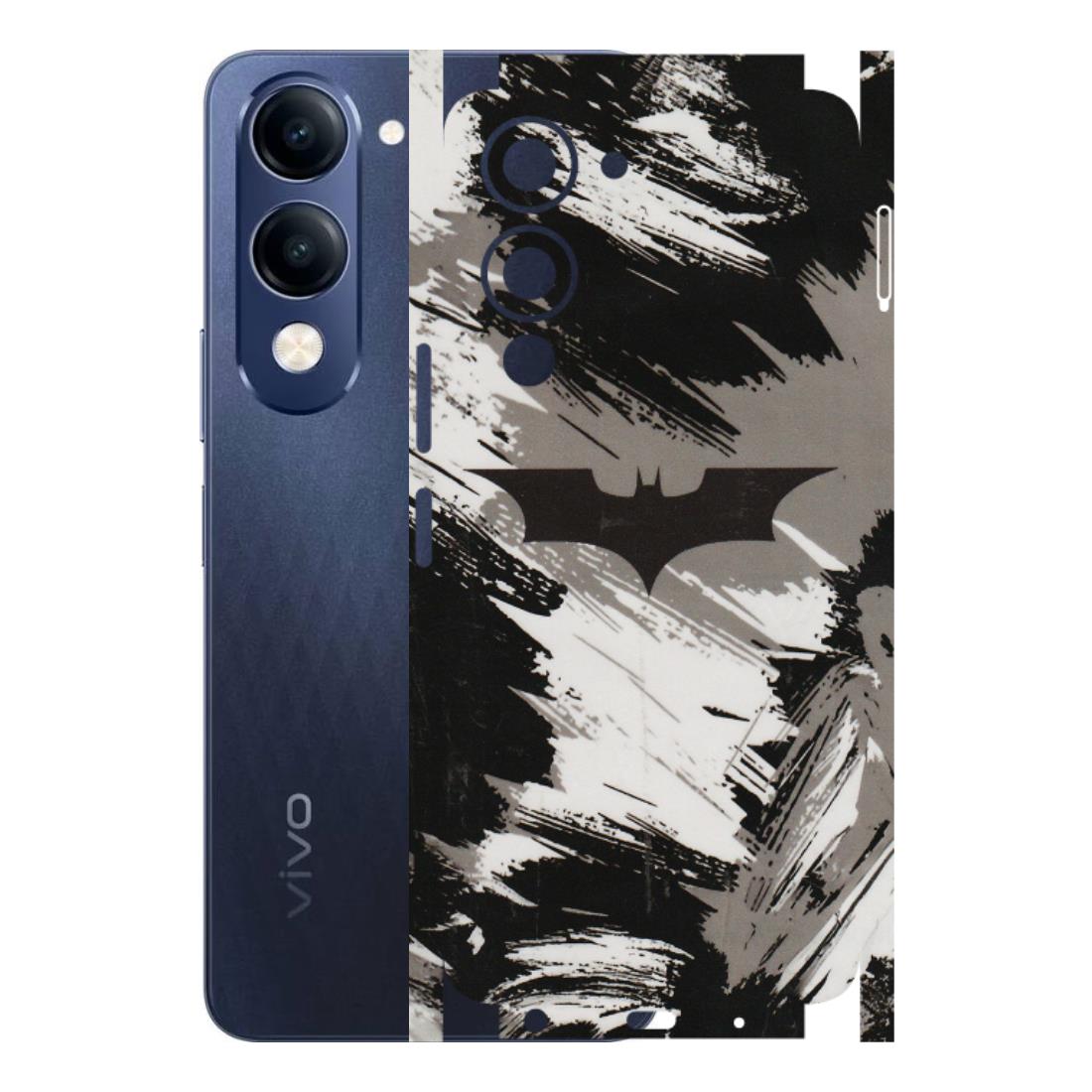 VIVO Z/V/X/T/U/S Series Phone Skins (All Models) - Batman Fleece DC - Transparent Finish (T-19) Vivo T4 Lite