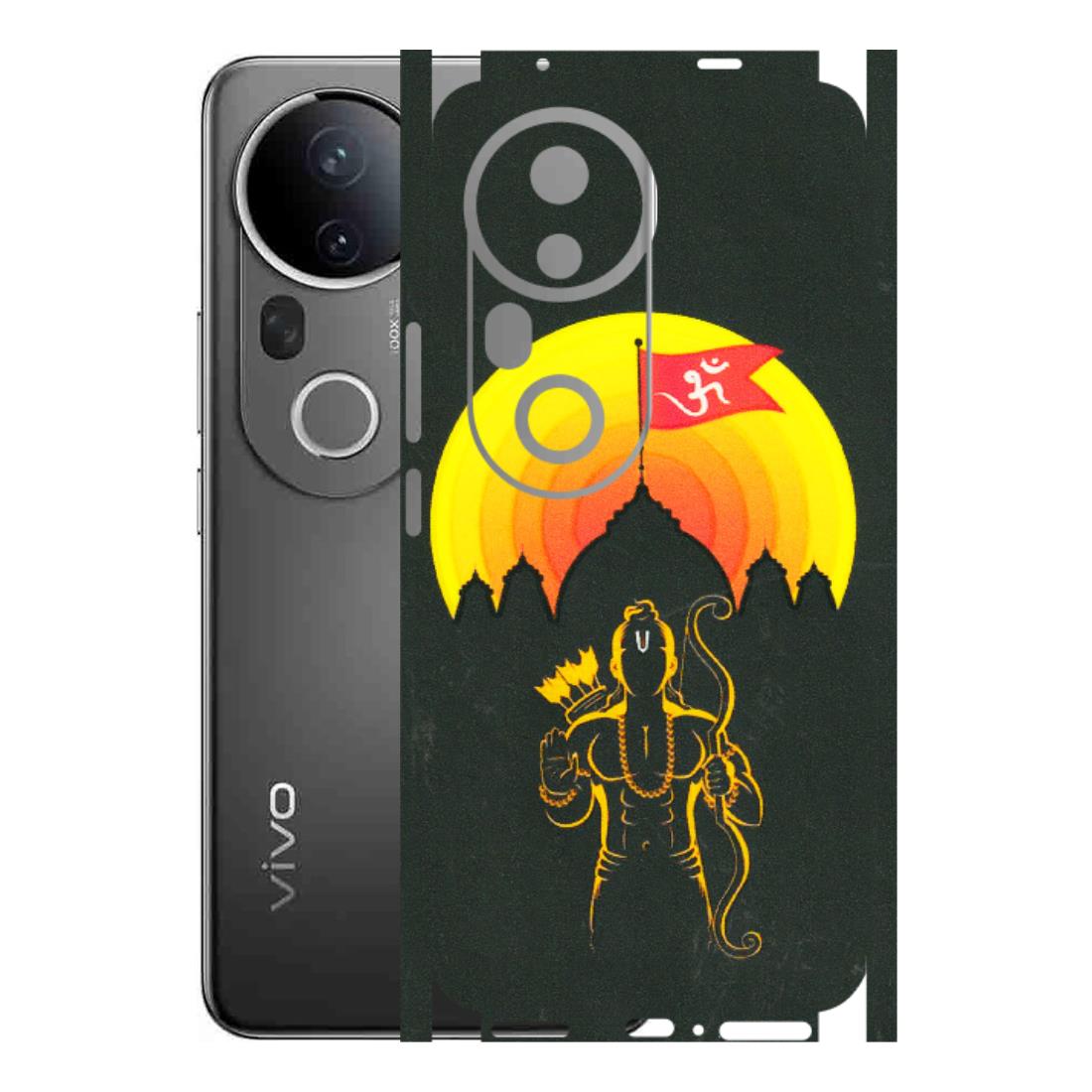 VIVO Z/V/X/T/U/S Series Phone Skins (All Models) - Lord Ram - 3D Embossed Finish (L-132) Vivo T4 Ultra