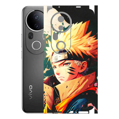 VIVO Z/V/X/T/U/S Series Phone Skins (All Models) - New Naruto - 3D Embossed Finish (L-148) Vivo T4 Ultra