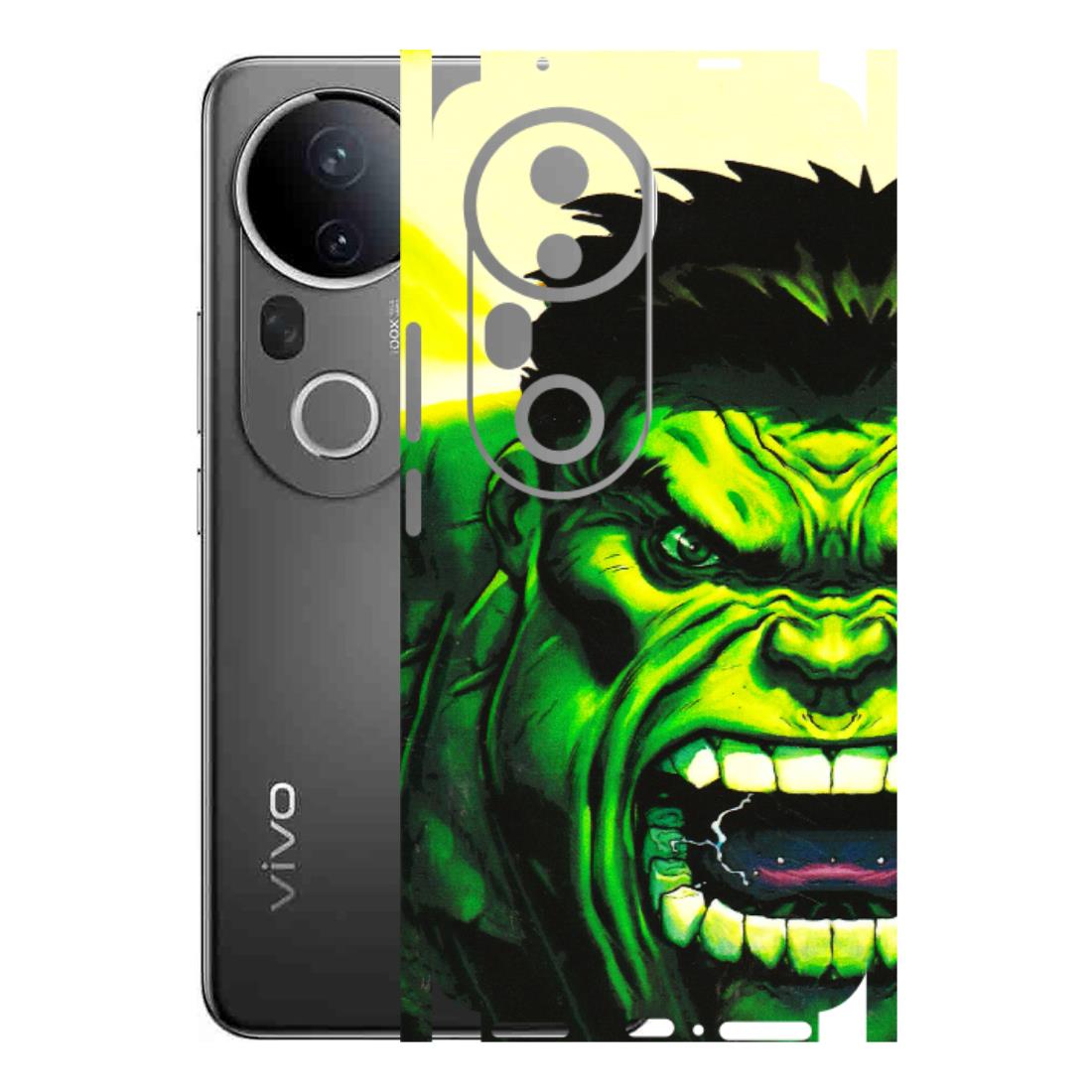VIVO Z/V/X/T/U/S Series Phone Skins (All Models) - Hulk - 3D Embossed Finish (L-180) Vivo T4 Ultra