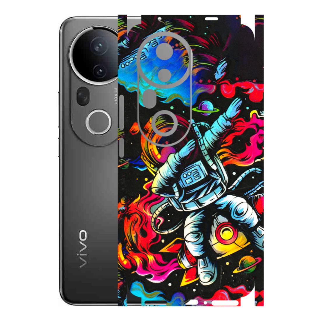 VIVO Z/V/X/T/U/S Series Phone Skins (All Models) - Astronaut Dope - 3D Embossed Finish (L-191) Vivo T4 Ultra