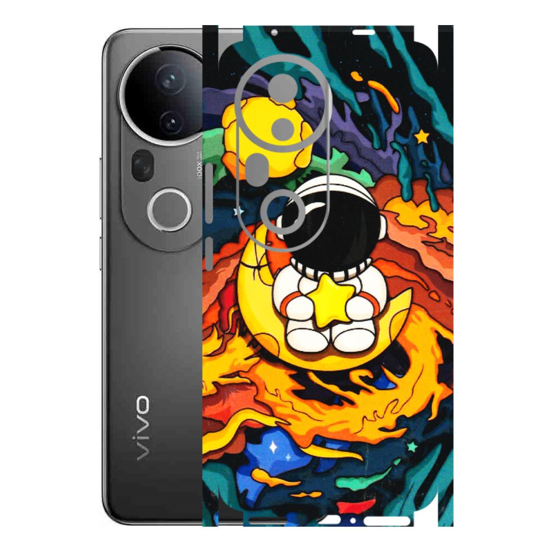 VIVO Z/V/X/T/U/S Series Phone Skins (All Models) - Baby Astronaut - 3D Embossed Finish (L-197) Vivo T4 Ultra