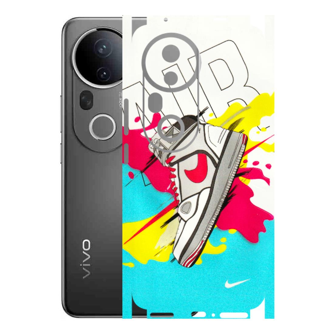VIVO Z/V/X/T/U/S Series Phone Skins (All Models) - Sneaker - 3D Embossed Finish (L-207) Vivo T4 Ultra
