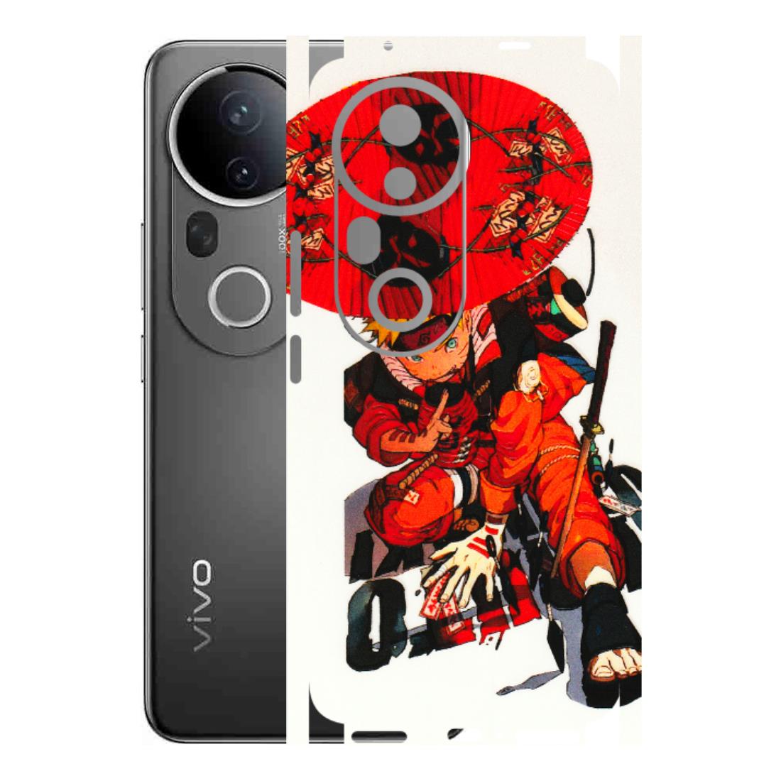 VIVO Z/V/X/T/U/S Series Phone Skins (All Models) - Naruto - 3D Embossed Finish (L-208) Vivo T4 Ultra