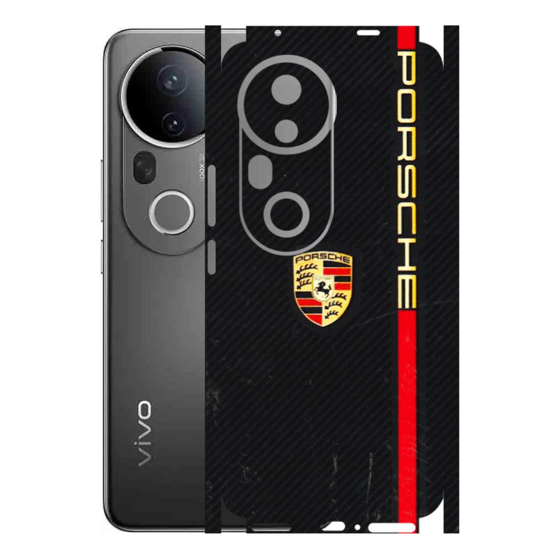 VIVO Z/V/X/T/U/S Series Phone Skins (All Models) - Premium Porsche - 3D Embossed Finish (L-225) Vivo T4 Ultra