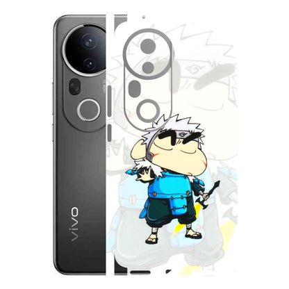 VIVO Z/V/X/T/U/S Series Phone Skins (All Models) - Angry Young Shinchan - 3D Embossed Finish (L-226) Vivo T4 Ultra