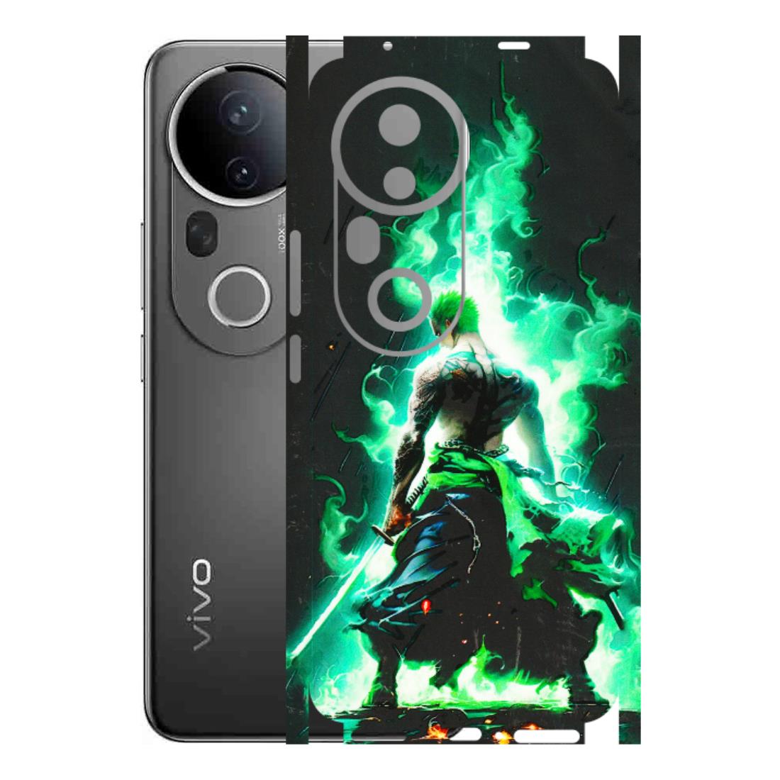 VIVO Z/V/X/T/U/S Series Phone Skins (All Models) - Zoro Sword - 3D Embossed Finish (L-241) Vivo T4 Ultra