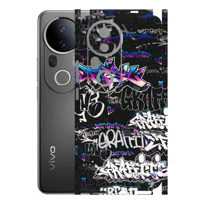 VIVO Z/V/X/T/U/S Series Phone Skins (All Models) - Graffiti Killer - 3D Embossed Finish (L-274) Vivo T4 Ultra