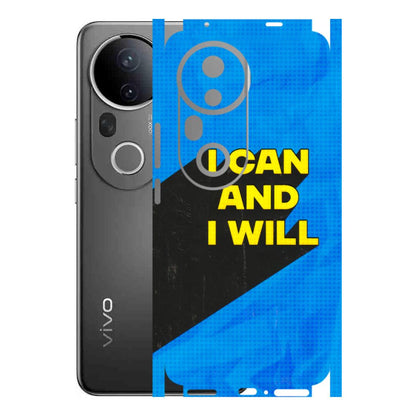 VIVO Z/V/X/T/U/S Series Phone Skins (All Models) - I Can And I Will - 3D Embossed Finish (L-281) Vivo T4 Ultra