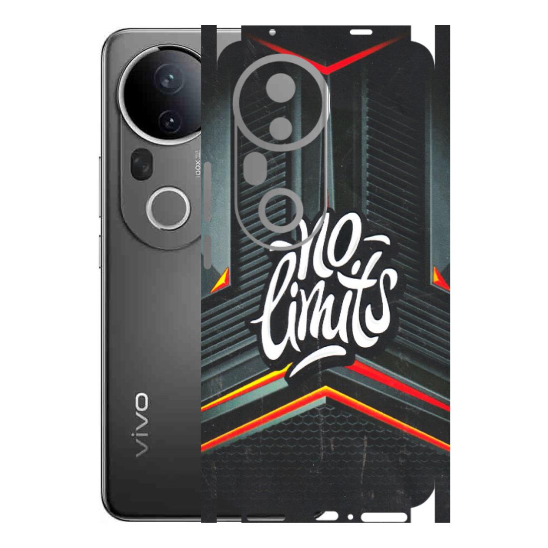 VIVO Z/V/X/T/U/S Series Phone Skins (All Models) - No Limits - 3D Embossed Finish (L-286) Vivo T4 Ultra