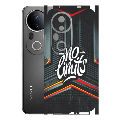 VIVO Z/V/X/T/U/S Series Phone Skins (All Models) - No Limits - 3D Embossed Finish (L-286) Vivo T4 Ultra