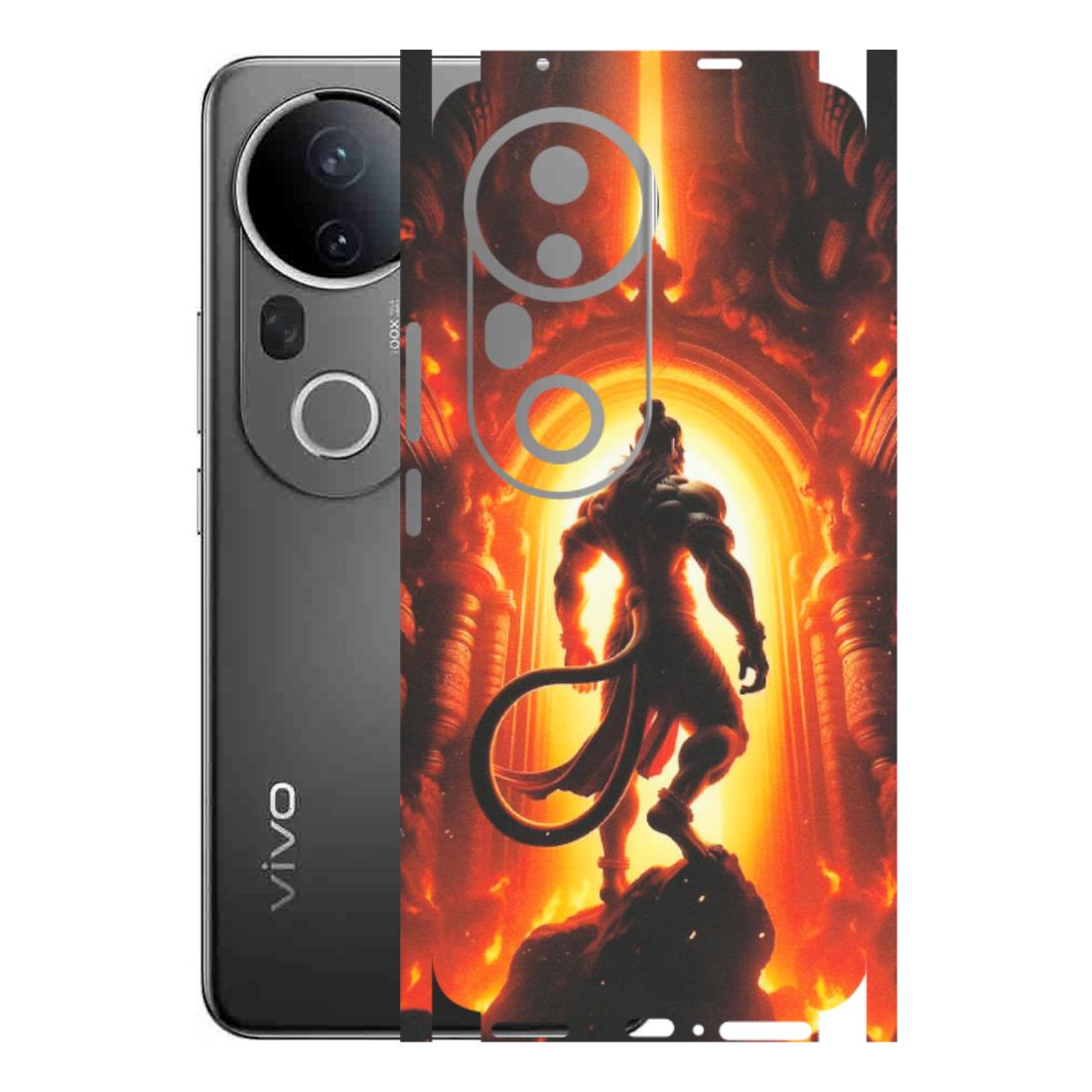 VIVO Z/V/X/T/U/S Series Phone Skins (All Models) - HanumanJi - Matte Finish (M-06) Vivo T4 Ultra