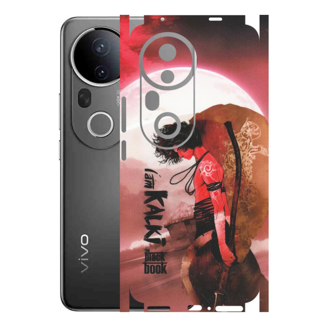 VIVO Z/V/X/T/U/S Series Phone Skins (All Models) - The Black Book Kalia Anime - Matte Finish (M-129) Vivo T4 Ultra
