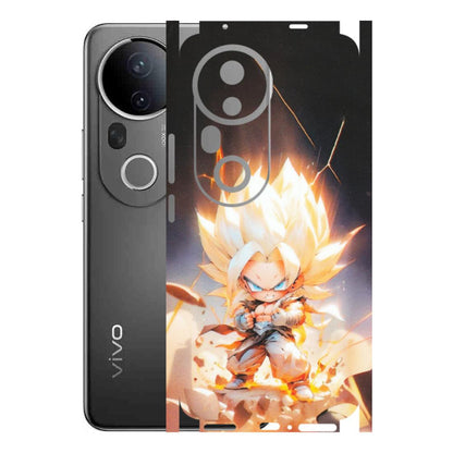VIVO Z/V/X/T/U/S Series Phone Skins (All Models) - Goku Dragon Cute Anime - Matte Finish (M-131) Vivo T4 Ultra