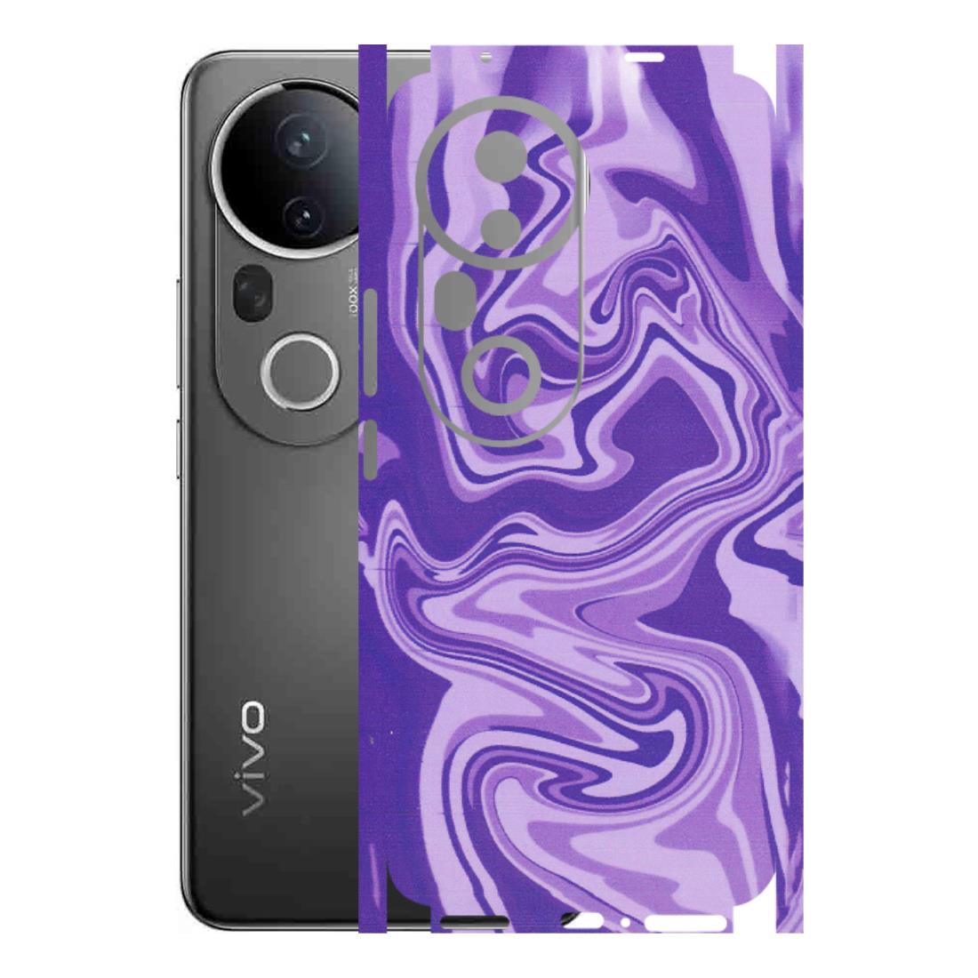 VIVO Z/V/X/T/U/S Series Phone Skins (All Models) - Hazy Purple Nights - Matte Finish (M-14) Vivo T4 Ultra