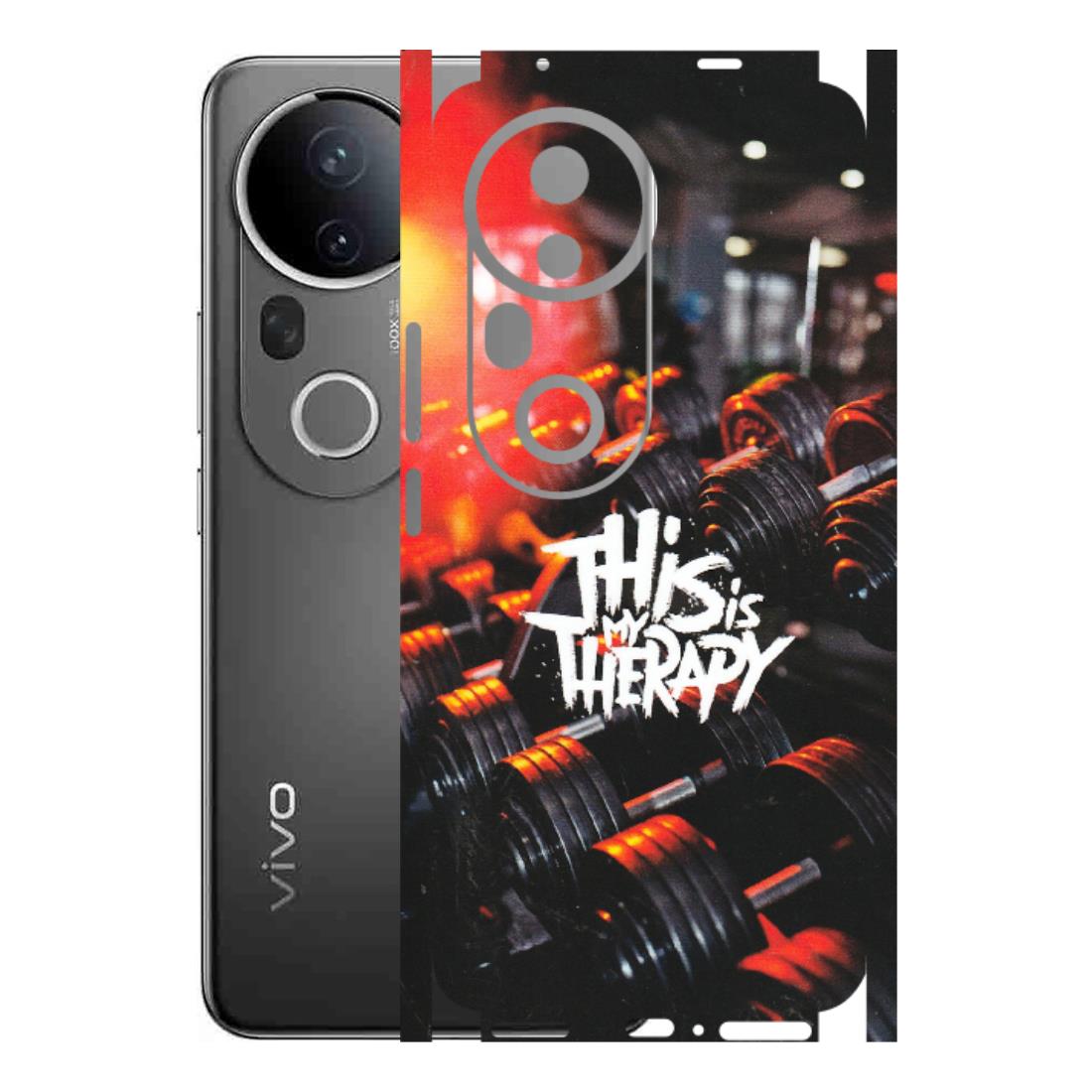 VIVO Z/V/X/T/U/S Series Phone Skins (All Models) - GYM Lover Therapy - Matte Finish (M-160) Vivo T4 Ultra