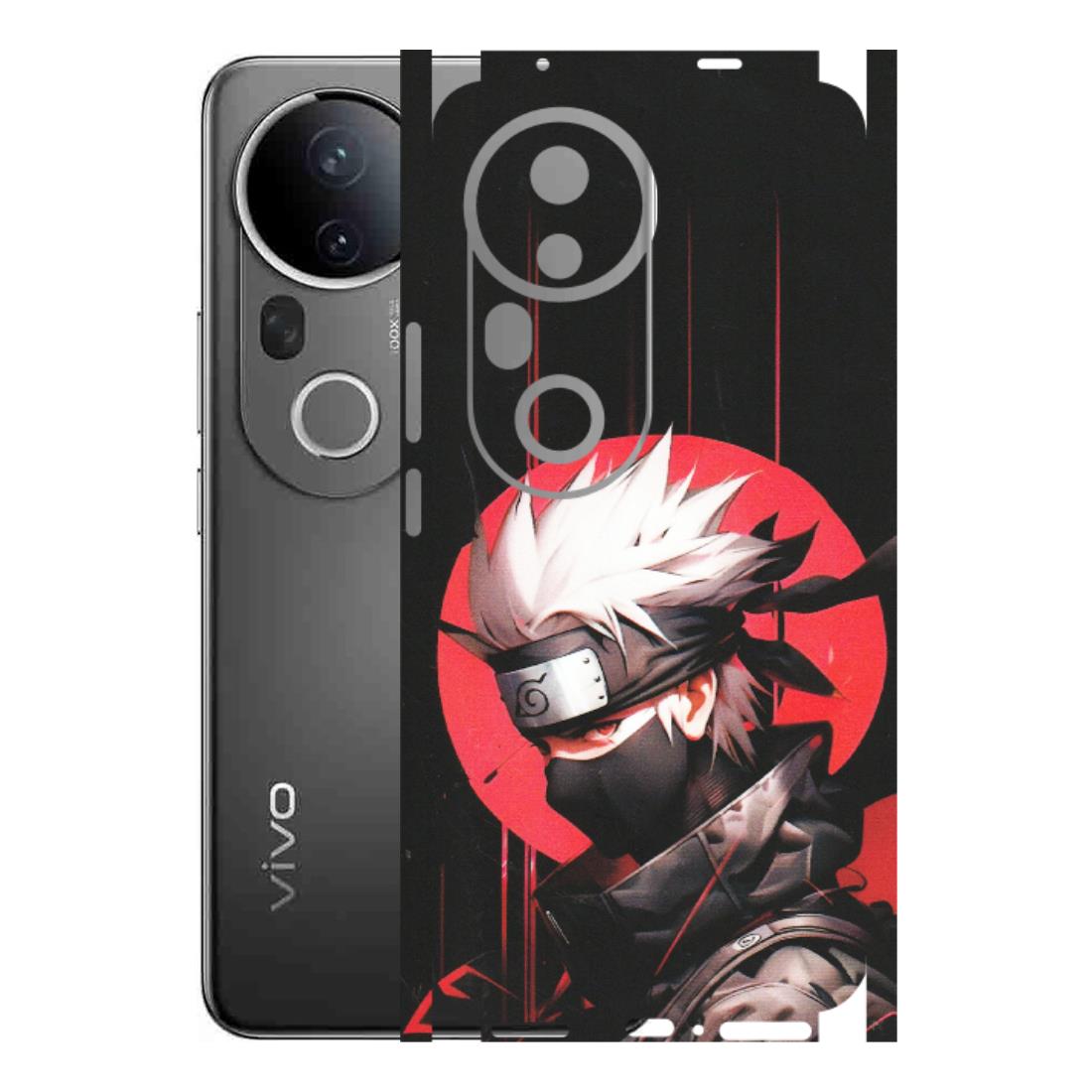 VIVO Z/V/X/T/U/S Series Phone Skins (All Models) - Naruto Anime Blood - Matte Finish (M-170) Vivo T4 Ultra
