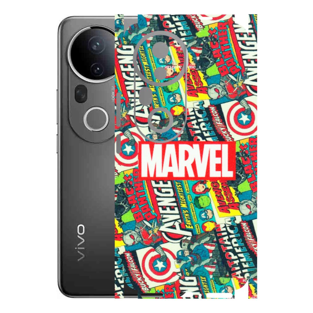 VIVO Z/V/X/T/U/S Series Phone Skins (All Models) - Marvel Comic Lover - Matte Finish (M-30) Vivo T4 Ultra