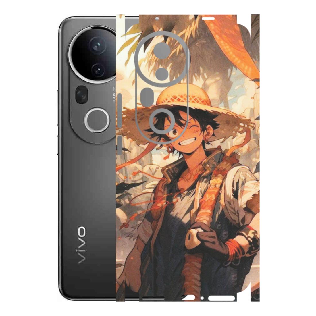 VIVO Z/V/X/T/U/S Series Phone Skins (All Models) - Anime Character Smile - Matte Finish (M-33) Vivo T4 Ultra