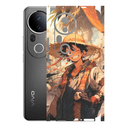 VIVO Z/V/X/T/U/S Series Phone Skins (All Models) - Anime Character Smile - Matte Finish (M-33) Vivo T4 Ultra