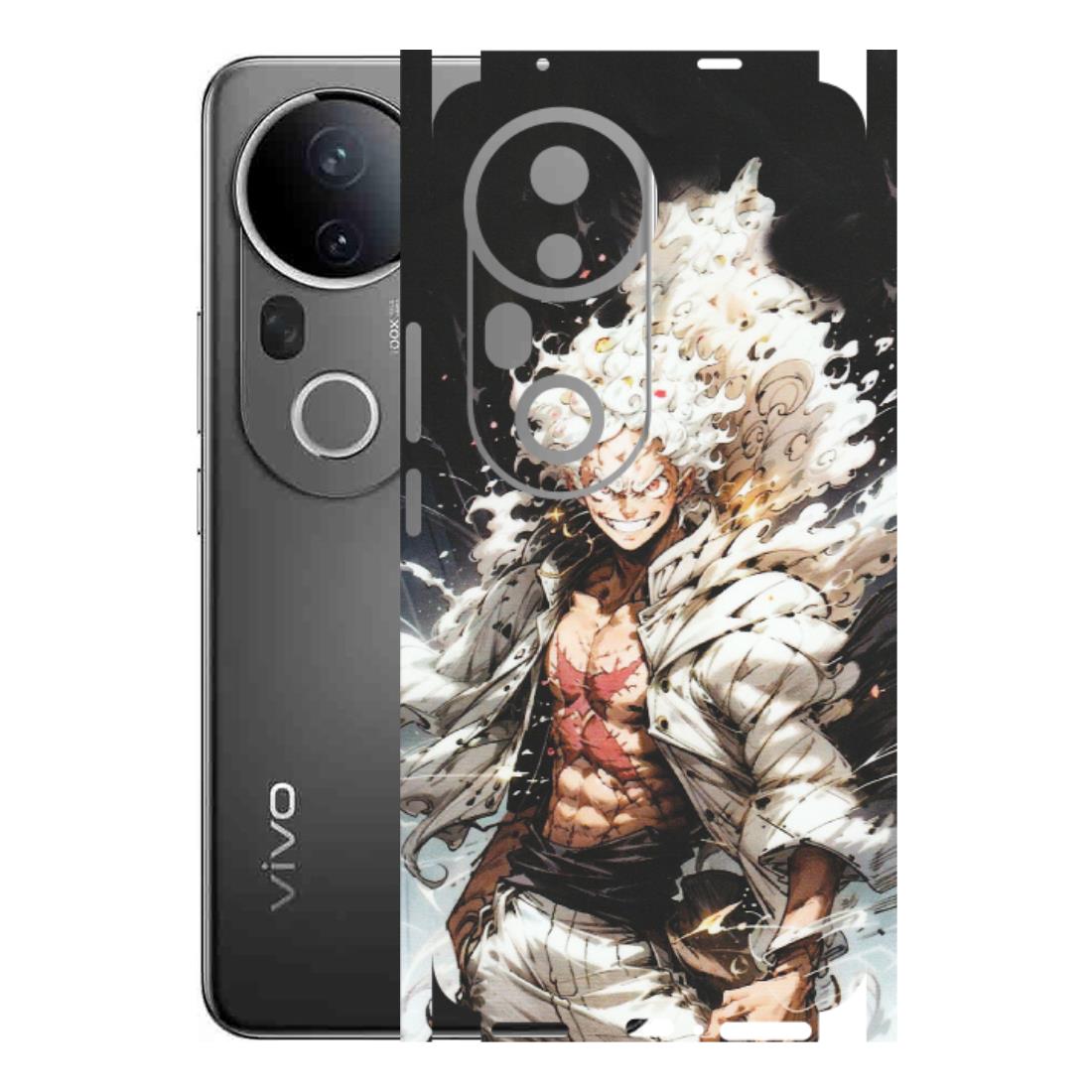 VIVO Z/V/X/T/U/S Series Phone Skins (All Models) - Anime Angry Classy Character - Matte Finish (M-34) Vivo T4 Ultra