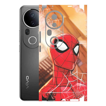 VIVO Z/V/X/T/U/S Series Phone Skins (All Models) - Spiderman Face New - Matte Finish (M-41) Vivo T4 Ultra