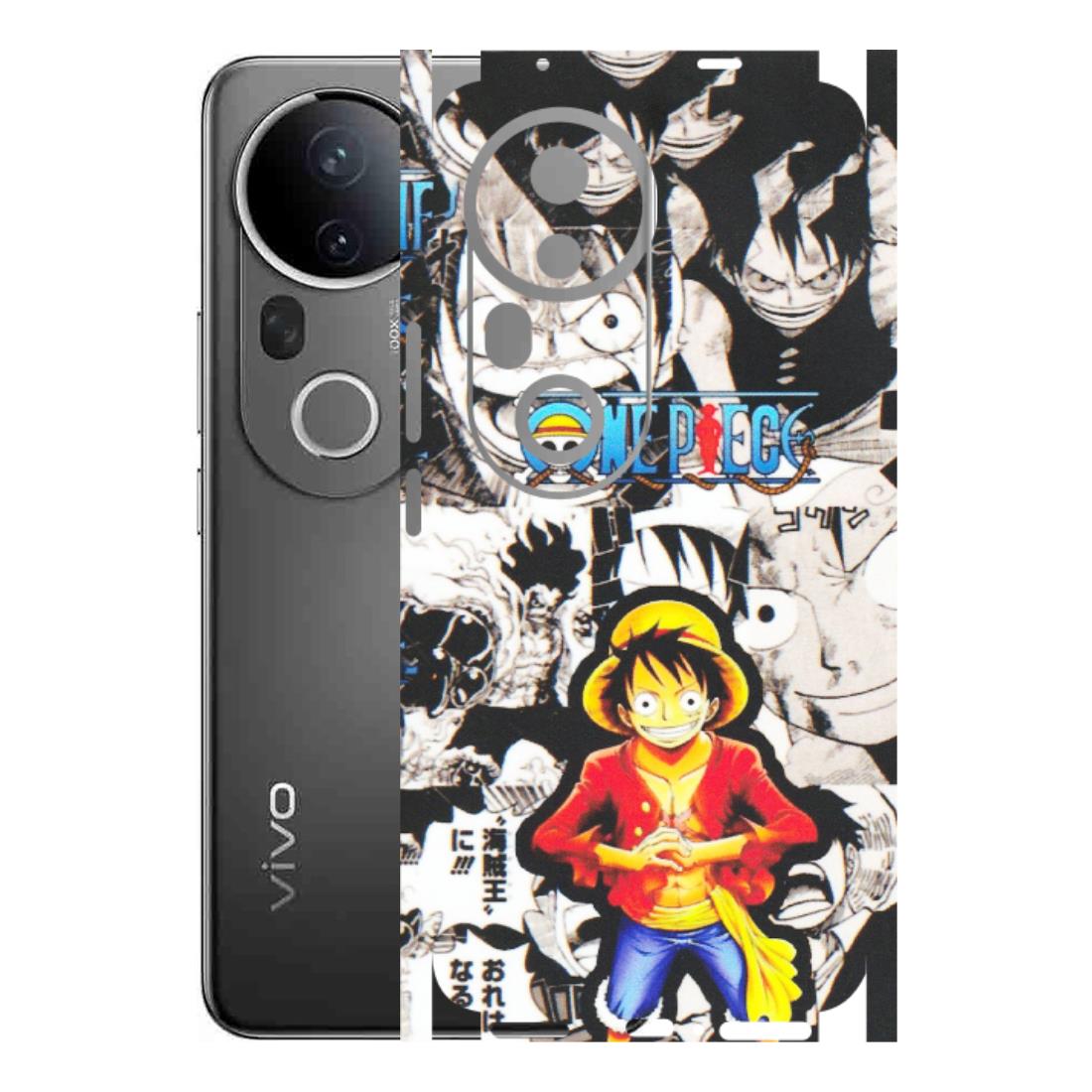 VIVO Z/V/X/T/U/S Series Phone Skins (All Models) - One Piece B&W - Matte Finish (M-63) Vivo T4 Ultra