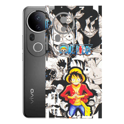 VIVO Z/V/X/T/U/S Series Phone Skins (All Models) - One Piece B&W - Matte Finish (M-63) Vivo T4 Ultra