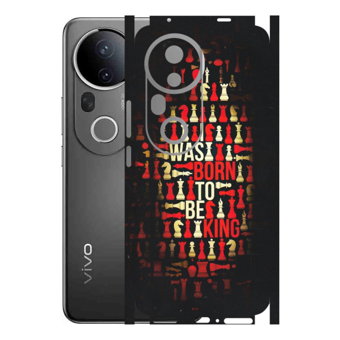 VIVO Z/V/X/T/U/S Series Phone Skins (All Models) - Born To Be King - Matte Finish (M-73) Vivo T4 Ultra