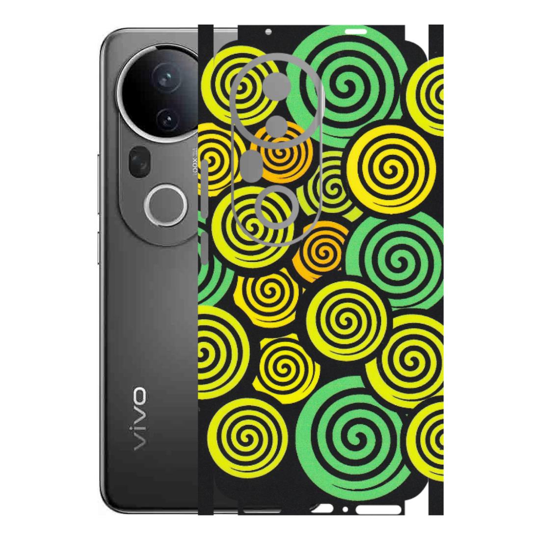 VIVO Z/V/X/T/U/S Series Phone Skins (All Models) - Crazy Spiral - Matte Finish (M-91) Vivo T4 Ultra