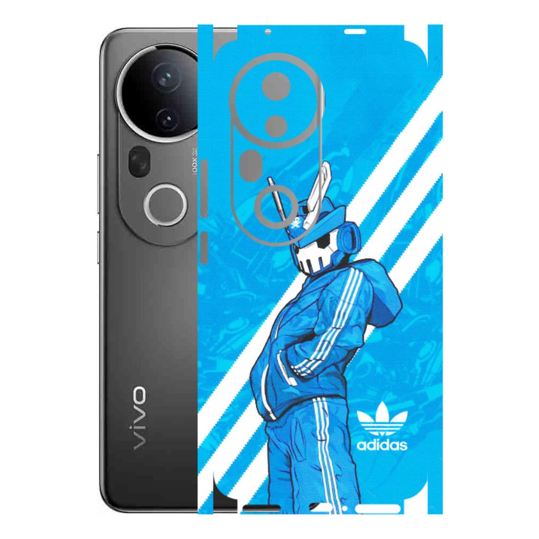 VIVO Z/V/X/T/U/S Series Phone Skins (All Models) - Battle of Adidas - Matte Finish (M-98) Vivo T4 Ultra