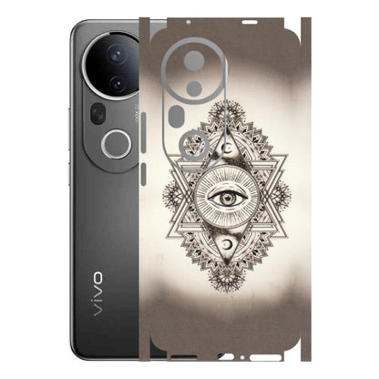 VIVO Z/V/X/T/U/S Series Phone Skins (All Models) - Illuminati Great Eye - Transparent Finish (T-14) Vivo T4 Ultra