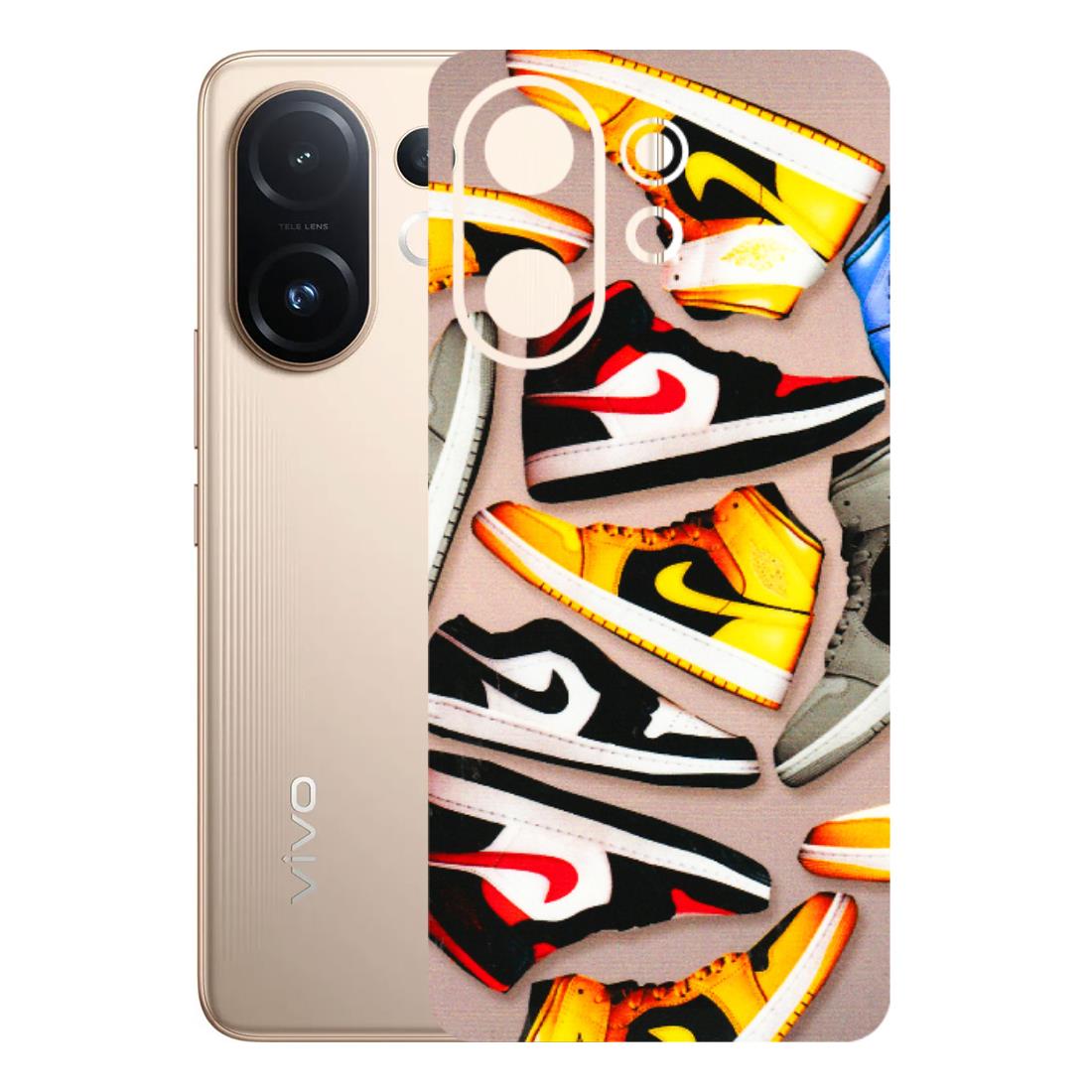 VIVO Z/V/X/T/U/S Series Phone Skins (All Models) - Sneaker Lover - 3D Embossed Finish (L-135) Vivo T4 pro