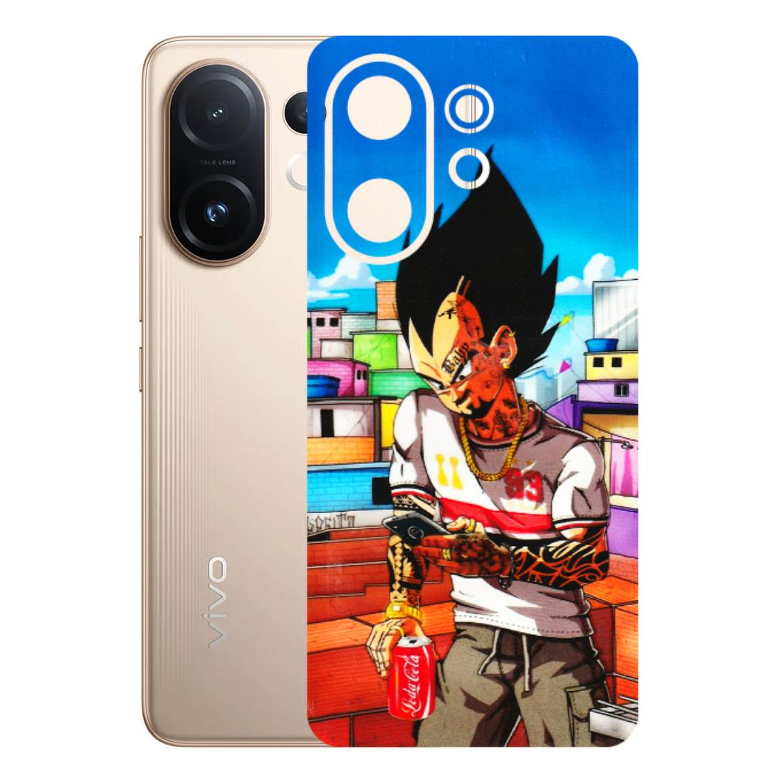 VIVO Z/V/X/T/U/S Series Phone Skins (All Models) - Vegeta - 3D Embossed Finish (L-136) Vivo T4 pro