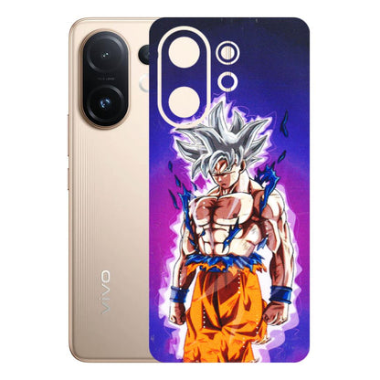 VIVO Z/V/X/T/U/S Series Phone Skins (All Models) - Goku Purple Anime - 3D Embossed Finish (L-147) Vivo T4 pro